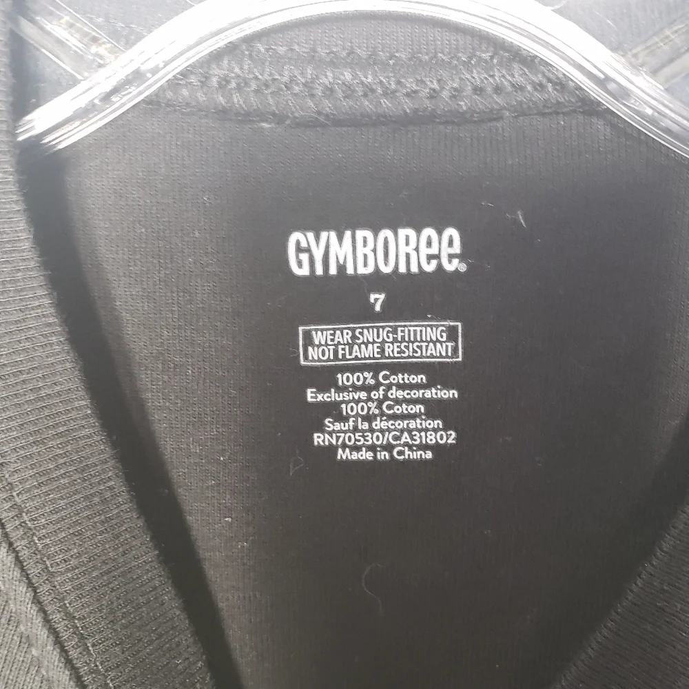 Black Gymboree Skeleton Top